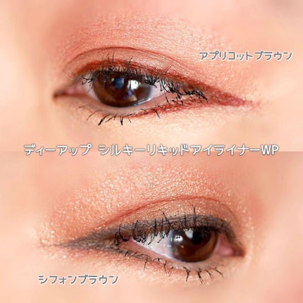 シルキーリキッドアイライナーWP/D-UP/リキッドアイライナーを使ったクチコミ(6枚目)