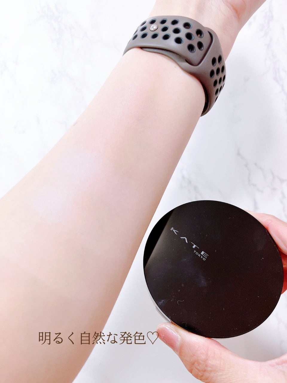 ケイト カラー&カバークッション/KATE/クッションファンデーションを使ったクチコミ(5枚目)