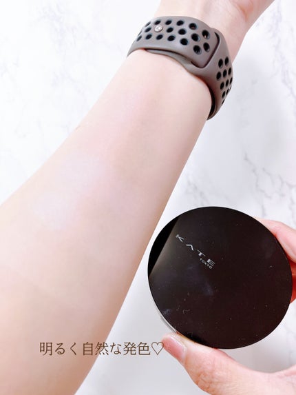 ケイト カラー&カバークッション/KATE/クッションファンデーションを使ったクチコミ(5枚目)