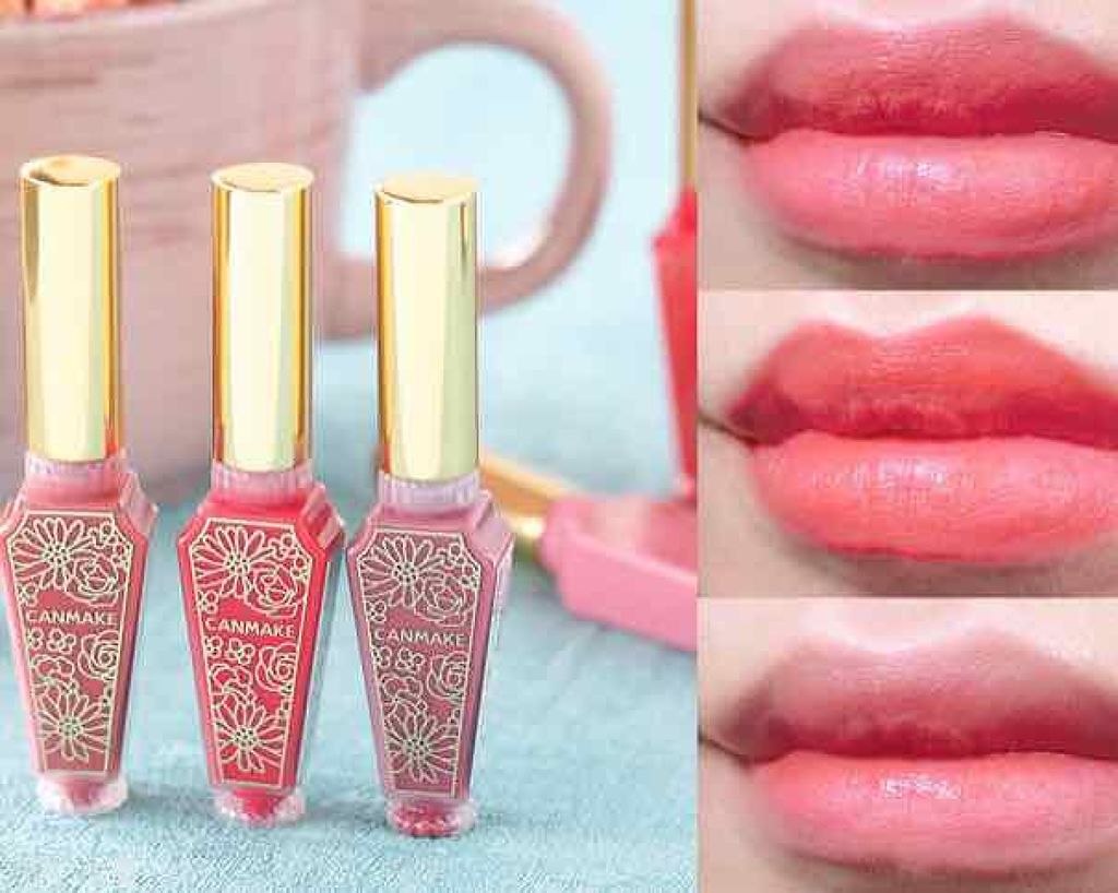 リップティントシロップ/キャンメイク/リップティントを使ったクチコミ（2枚目）