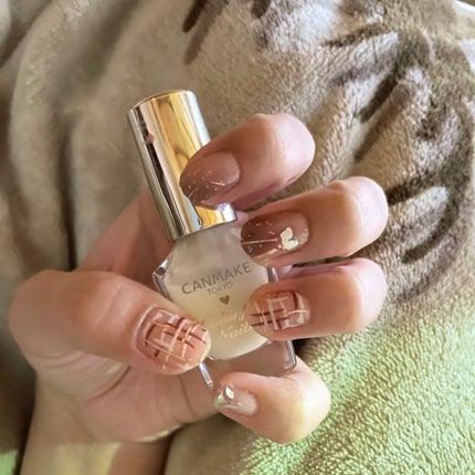 ネイルシール/Qoo10/ネイルシールを使ったクチコミ(2枚目)