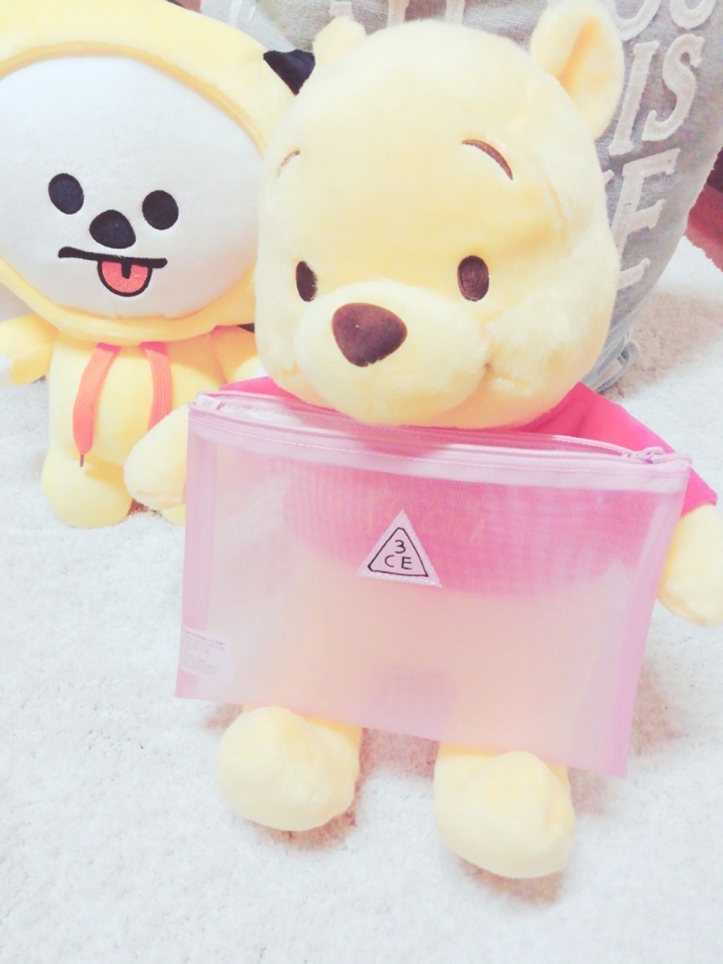 3CE MESH POUCH/3CE/化粧ポーチを使ったクチコミ（1枚目）