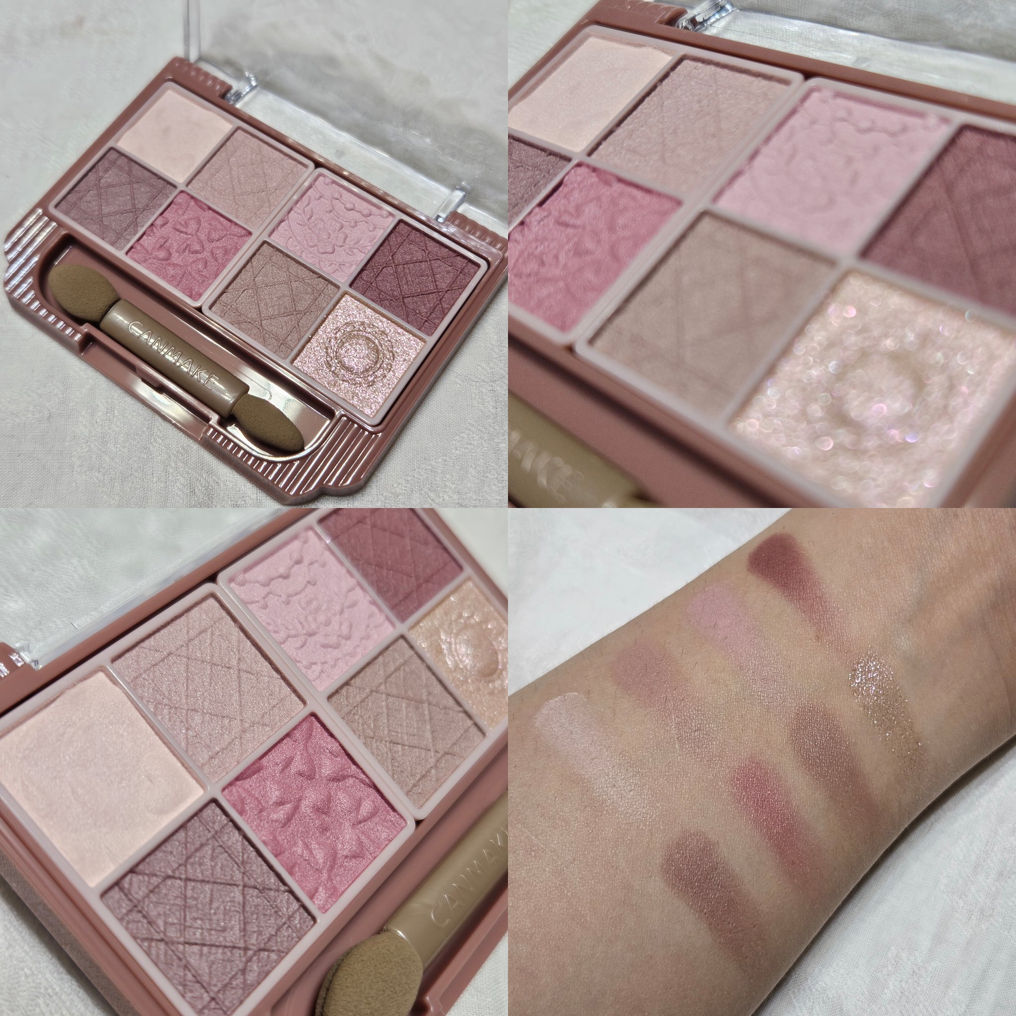 プティパレットアイズ（マットタイプ）/キャンメイク/パウダーアイシャドウを使ったクチコミ（1枚目）