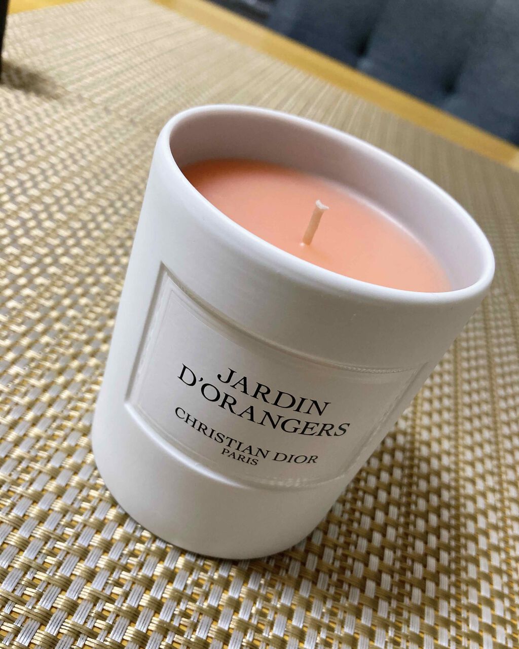 【旧】メゾン クリスチャン ディオール キャンドル ジャルダン ド オランジェ/Dior/アロマキャンドルを使ったクチコミ(1枚目)