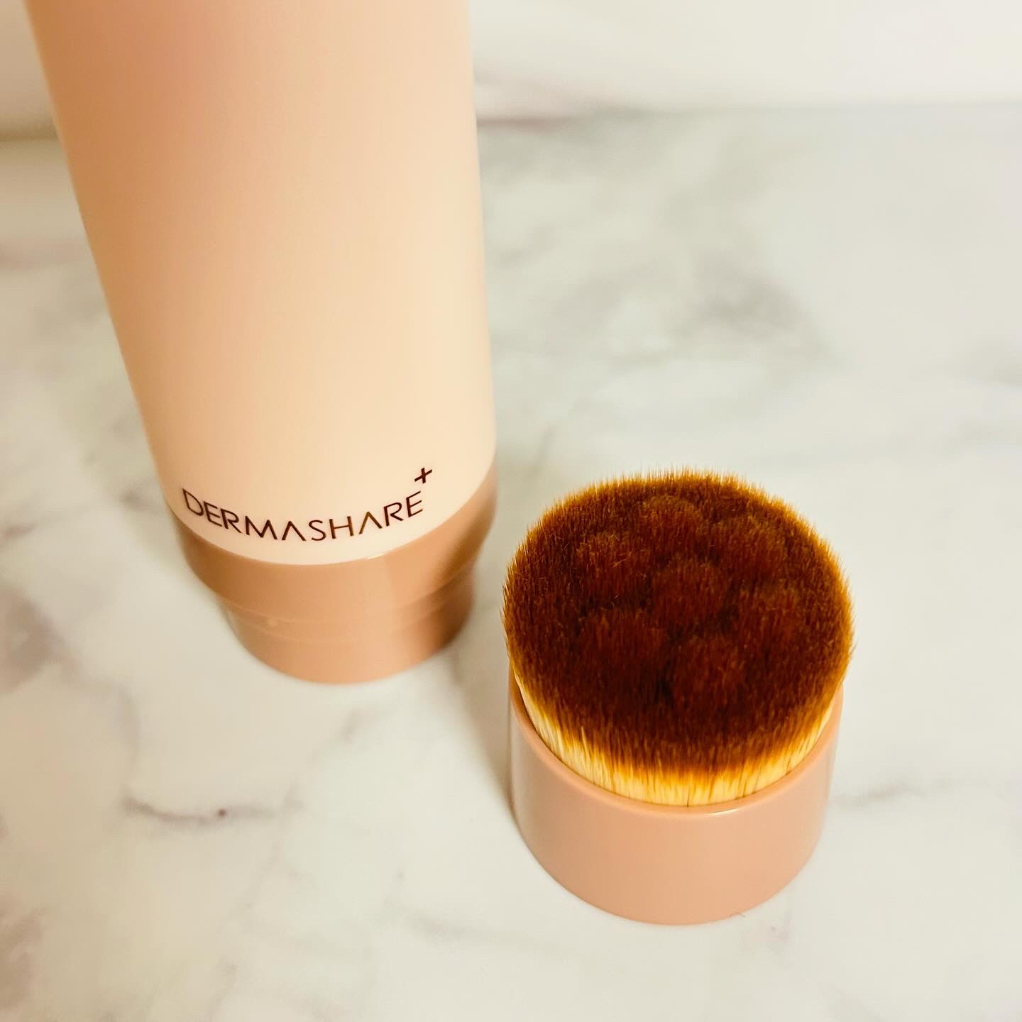 ヴィーガンナチュラルカバースティックファンデーション/DERMASHARE/その他ファンデーションを使ったクチコミ（3枚目）