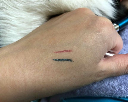 ラブ・ライナー リキッド グリッターコレクション/ラブ・ライナー/リキッドアイライナーを使ったクチコミ(3枚目)