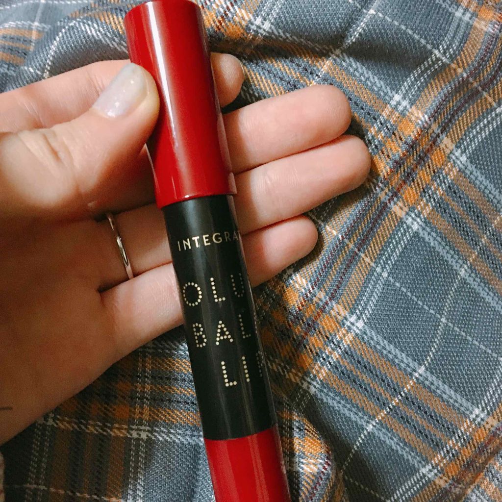 ボリュームバームリップ N/インテグレート/口紅を使ったクチコミ（1枚目）