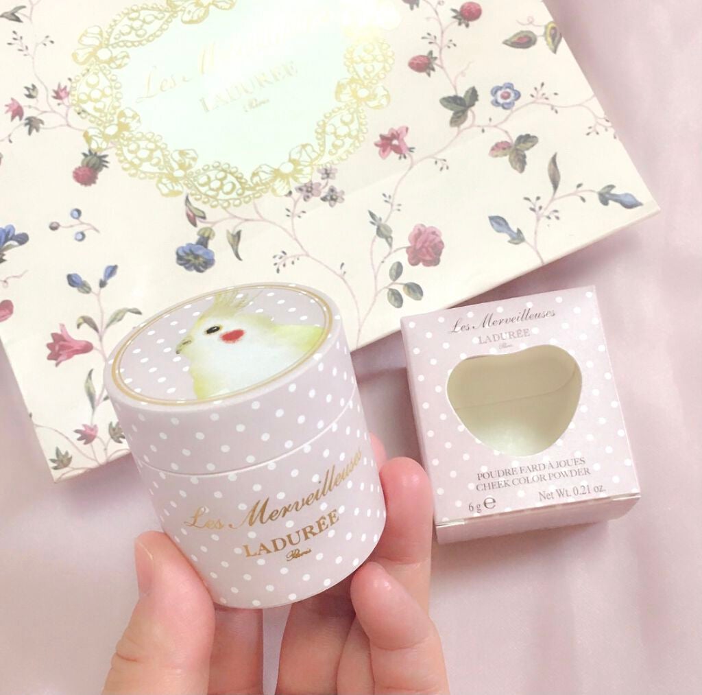 チーク カラー パウダー/レ・メルヴェイユーズ ラデュレ/パウダーチークを使ったクチコミ(1枚目)