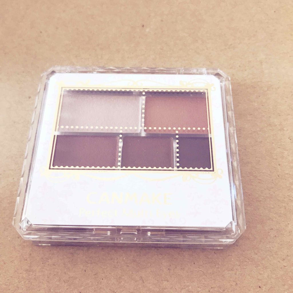パーフェクトマルチアイズ/キャンメイク/アイシャドウパレットを使ったクチコミ(1枚目)