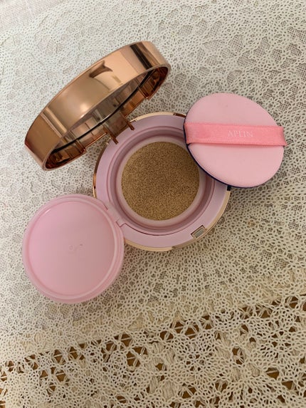 ピンクティーツリーカバークッション/APLIN/クッションファンデーションを使ったクチコミ(2枚目)