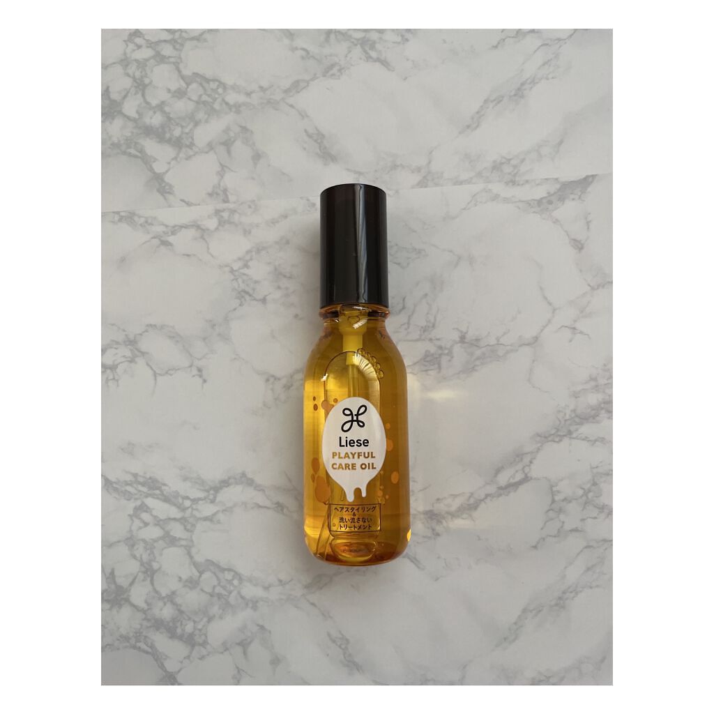 プレイフルケアオイル/リーゼ/ヘアオイルを使ったクチコミ（3枚目）