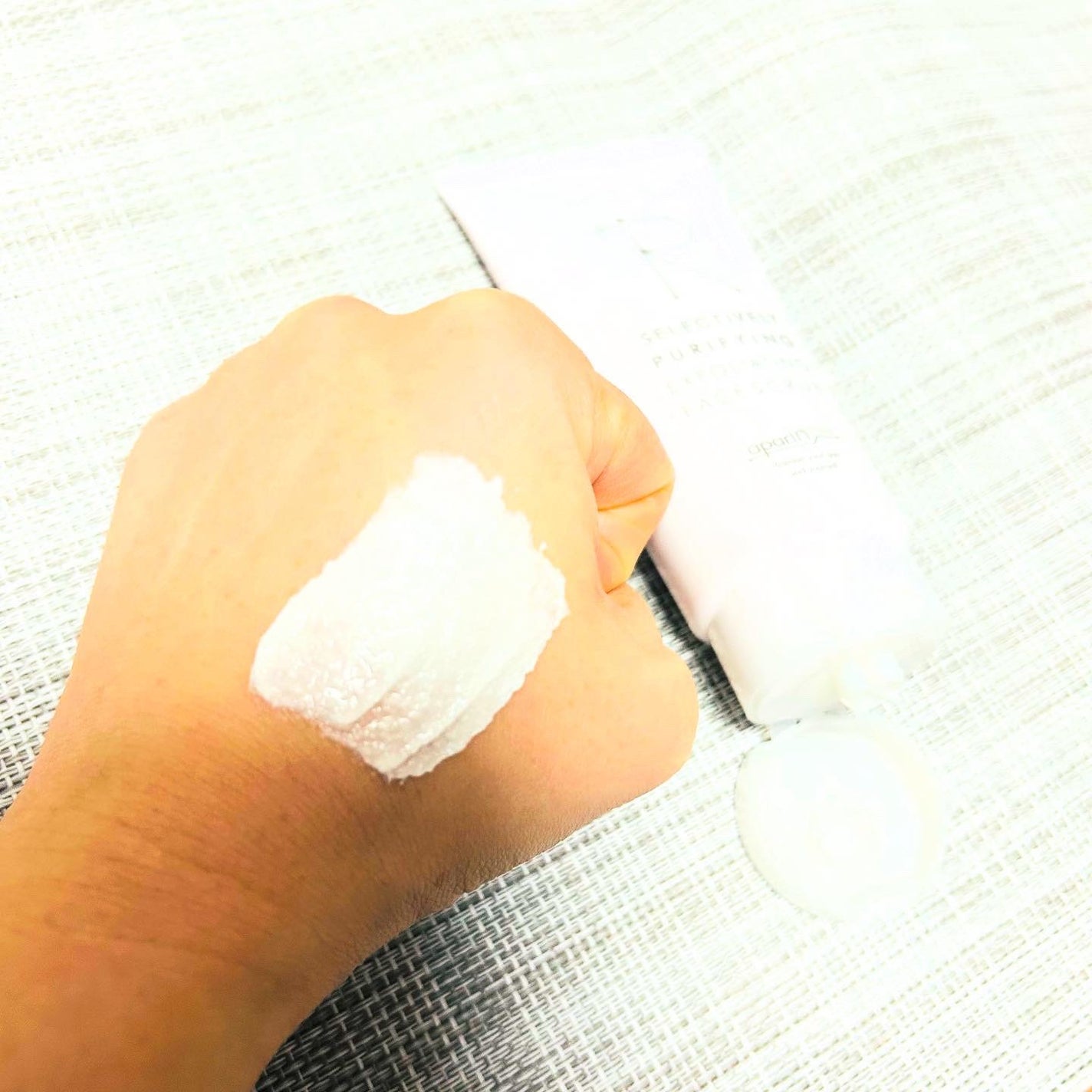 フェイススクラブ /HAP+R/スクラブ・ゴマージュを使ったクチコミ(3枚目)