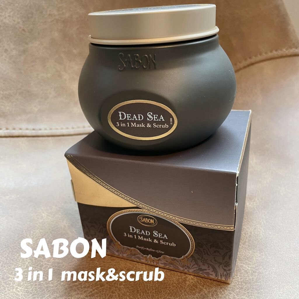 3in1 マスク＆スクラブ/SABON/洗い流すパック・マスクを使ったクチコミ（1枚目）