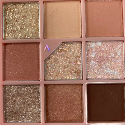 グリッターペディアアイパレット/unleashia/アイシャドウパレットを使ったクチコミ(5枚目)