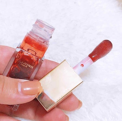 コンフォート リップオイル /CLARINS/リップグロスを使ったクチコミ(2枚目)