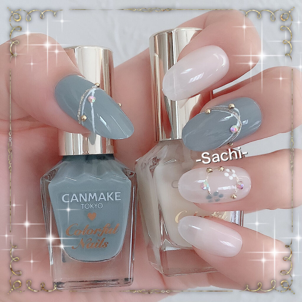カラフルネイルズ/キャンメイク/マニキュアを使ったクチコミ（2枚目）