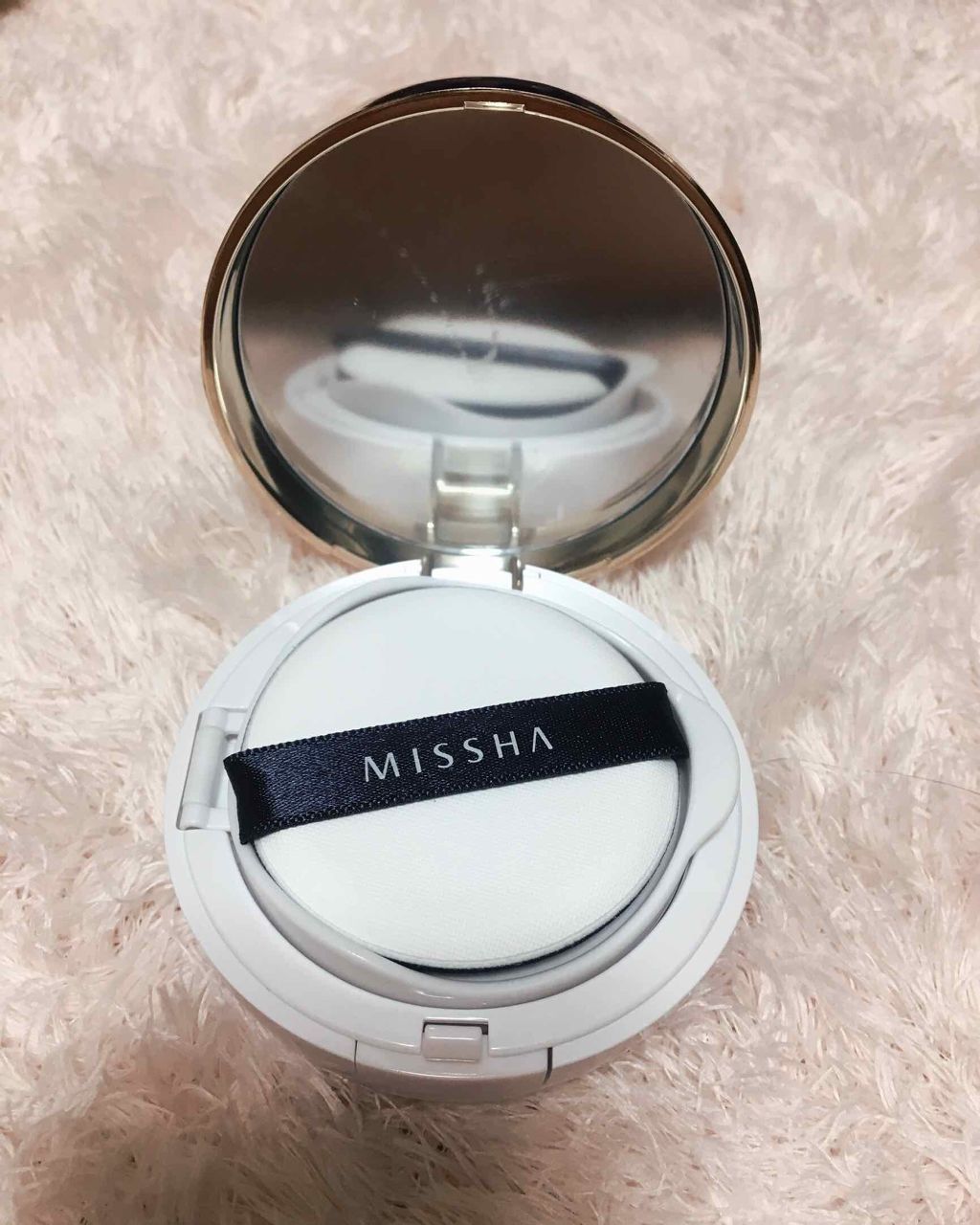 M クッション ファンデーション(モイスチャー)/MISSHA/クッションファンデーションを使ったクチコミ(2枚目)