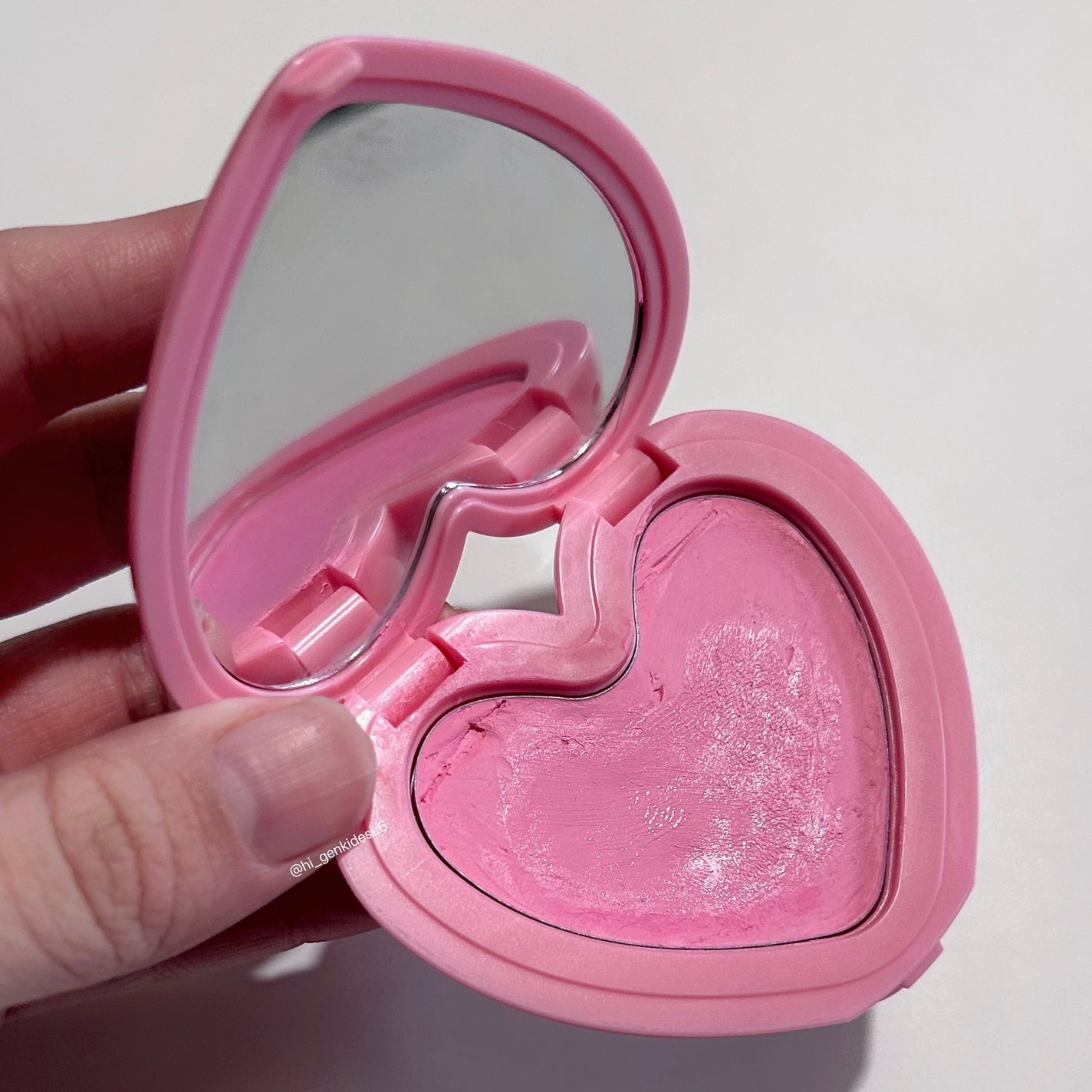 ラヴ ビーム チークバーム/lilybyred/ジェル・クリームチークを使ったクチコミ(3枚目)