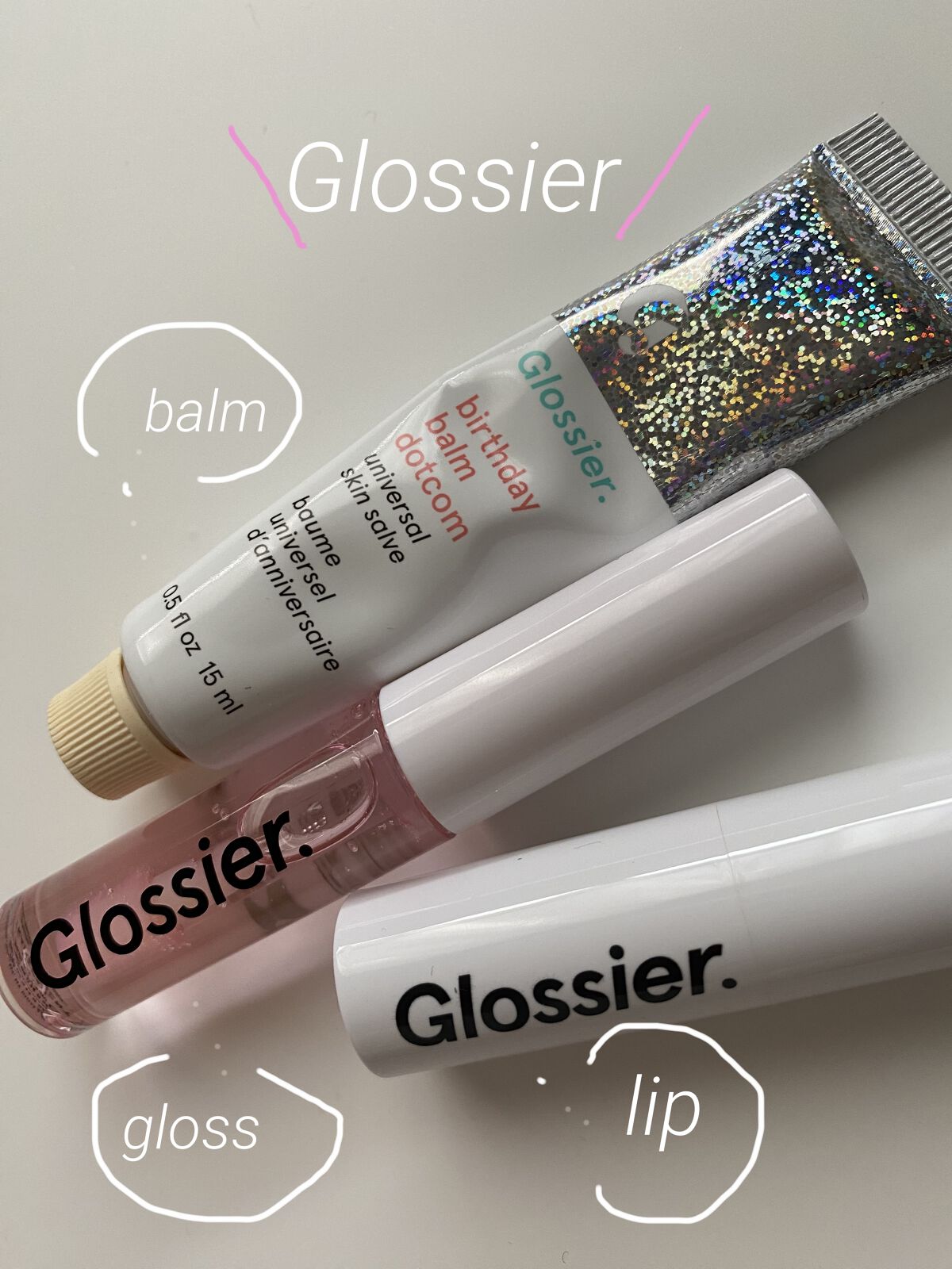 Glossier.の口紅・グロス・リップライナー Balm Glossを使った口コミ「Glossier. Lip