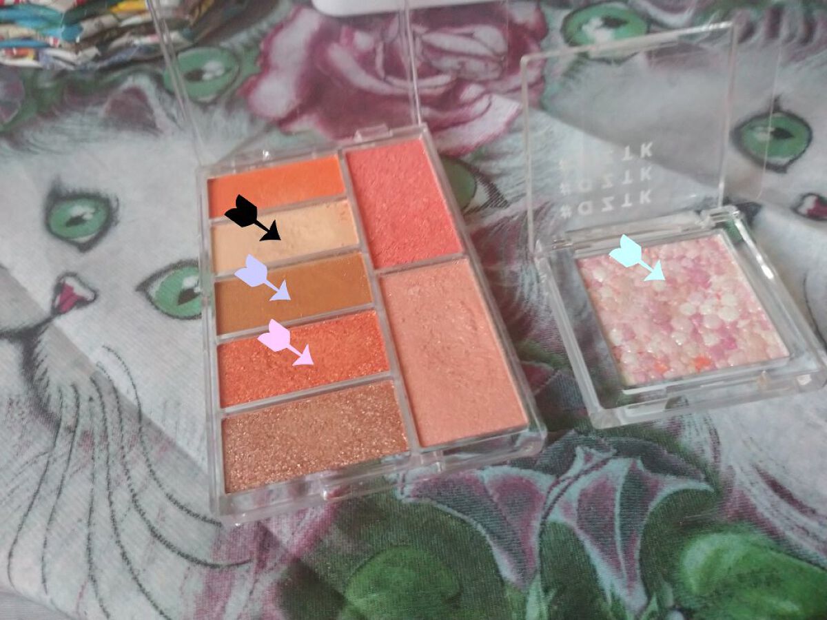 シングルアイシャドウ 17 ピンクランウェィ/aZTK/単色アイシャドウを使ったクチコミ（1枚目）