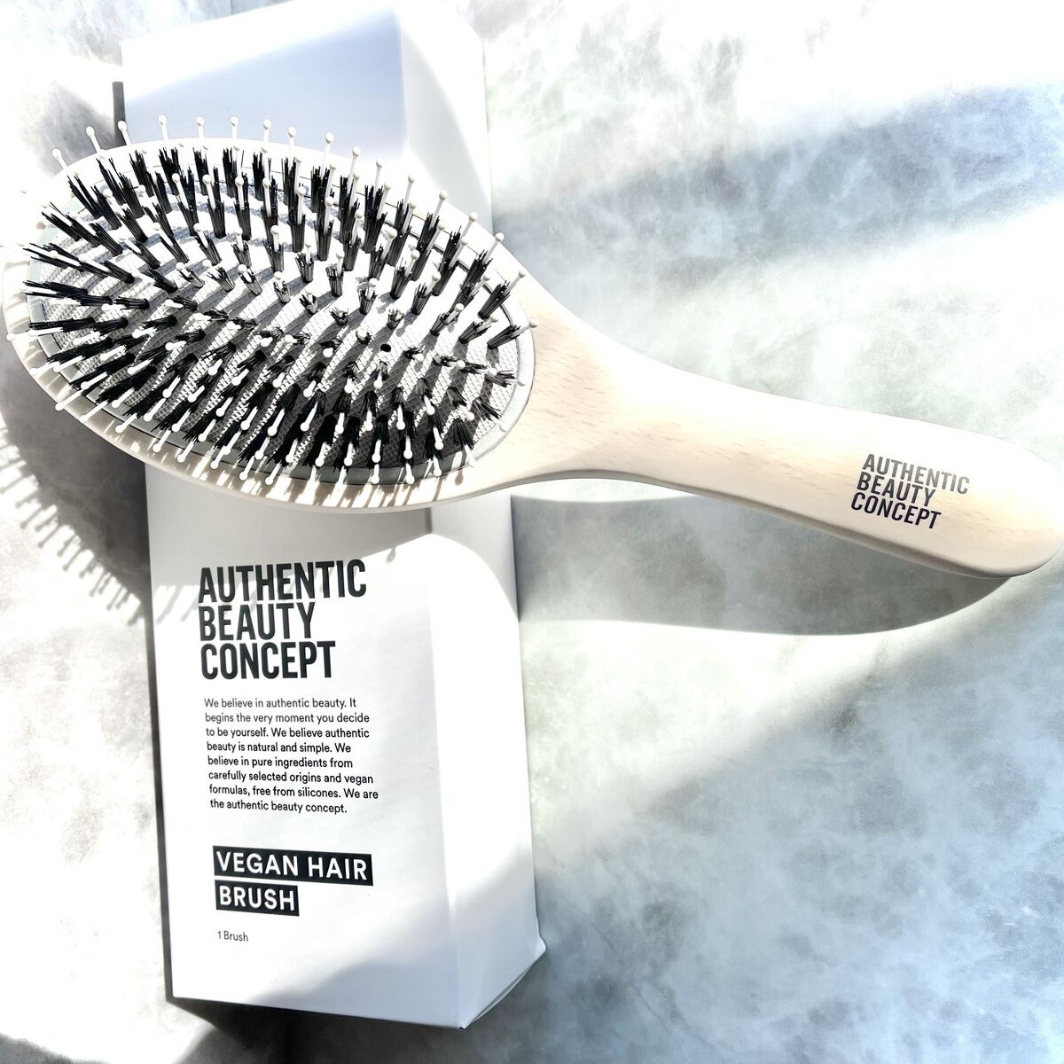 ヴィーガンスパブラシ/AUTHENTIC BEAUTY CONCEPT/ヘアブラシを使ったクチコミ（1枚目）