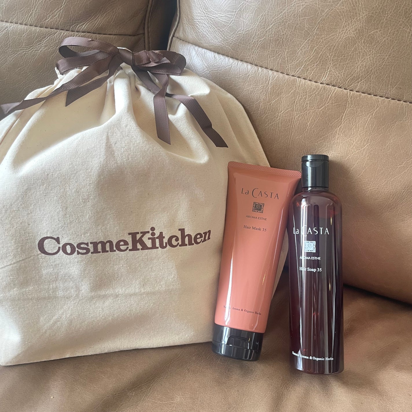 アロマエステ ヘアソープ/ヘアマスク35/ラ・カスタ/市販シャンプーを使ったクチコミ(1枚目)