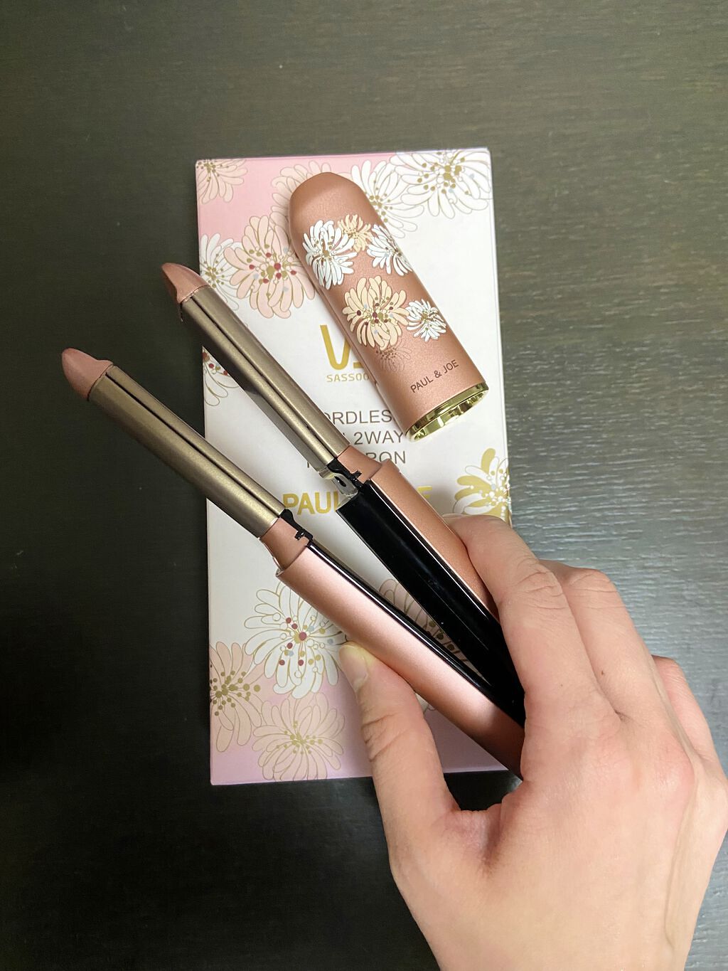 カール&ストレート 2WAY ヘアアイロン ポール&ジョー コラボ/ヴィダルサスーン/その他ヘアアイロンを使ったクチコミ（2枚目）