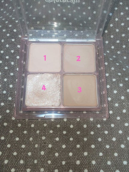 陰影創造シャドウパレット 03 証明写真公式/Colorgram/アイシャドウパレットの画像