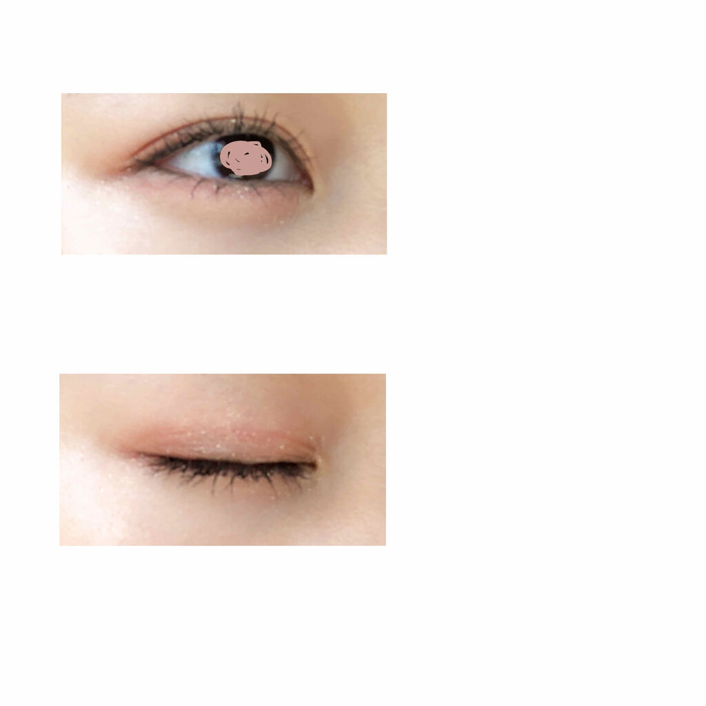 ルックアット マイアイジュエル/ETUDE/単色アイシャドウを使ったクチコミ（3枚目）