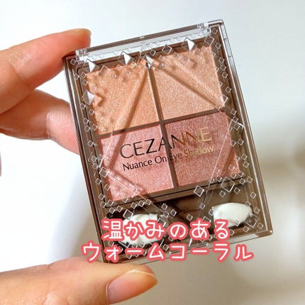 ニュアンスオンアイシャドウ/CEZANNE/アイシャドウパレットを使ったクチコミ(7枚目)