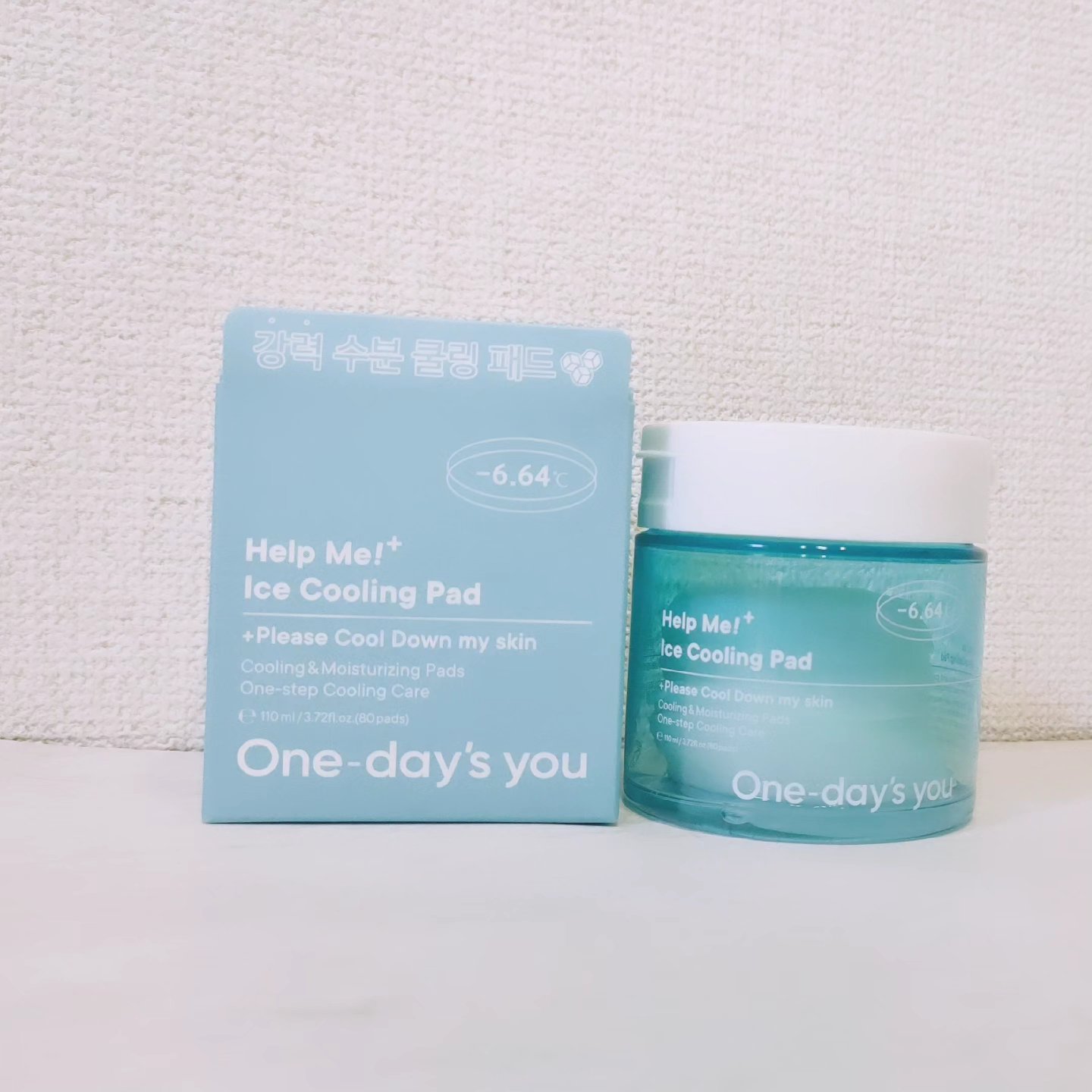 ヘルプミー! アイスクーリングパッド/One-day's you/トナーパッドを使ったクチコミ（1枚目）