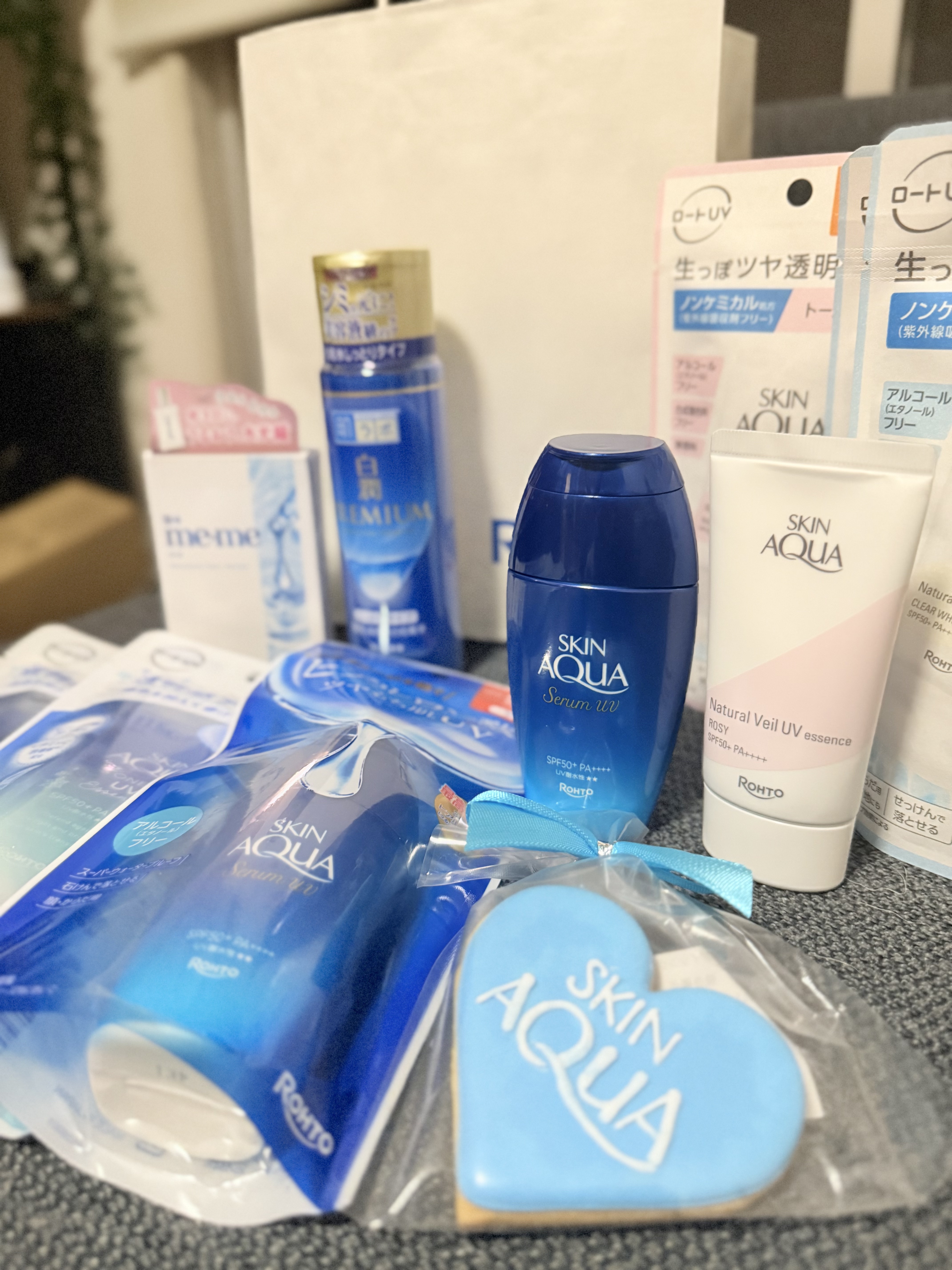 スキンアクア ヒアルロンセラムUV/スキンアクア/日焼け止めローションを使ったクチコミ（3枚目）