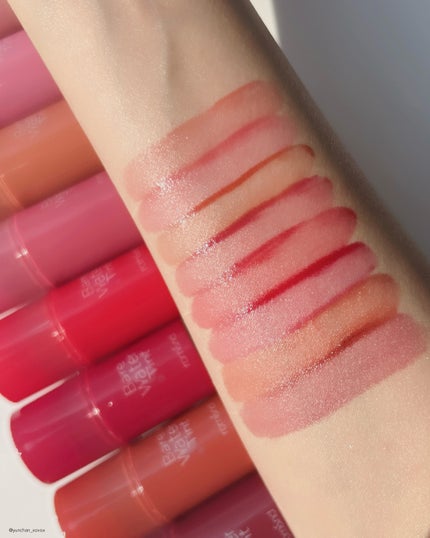 ゆんちゃん🍑 on LIPS 「romandBAREMOOLTINT全8色韓国で先行発売された..」(5枚目)