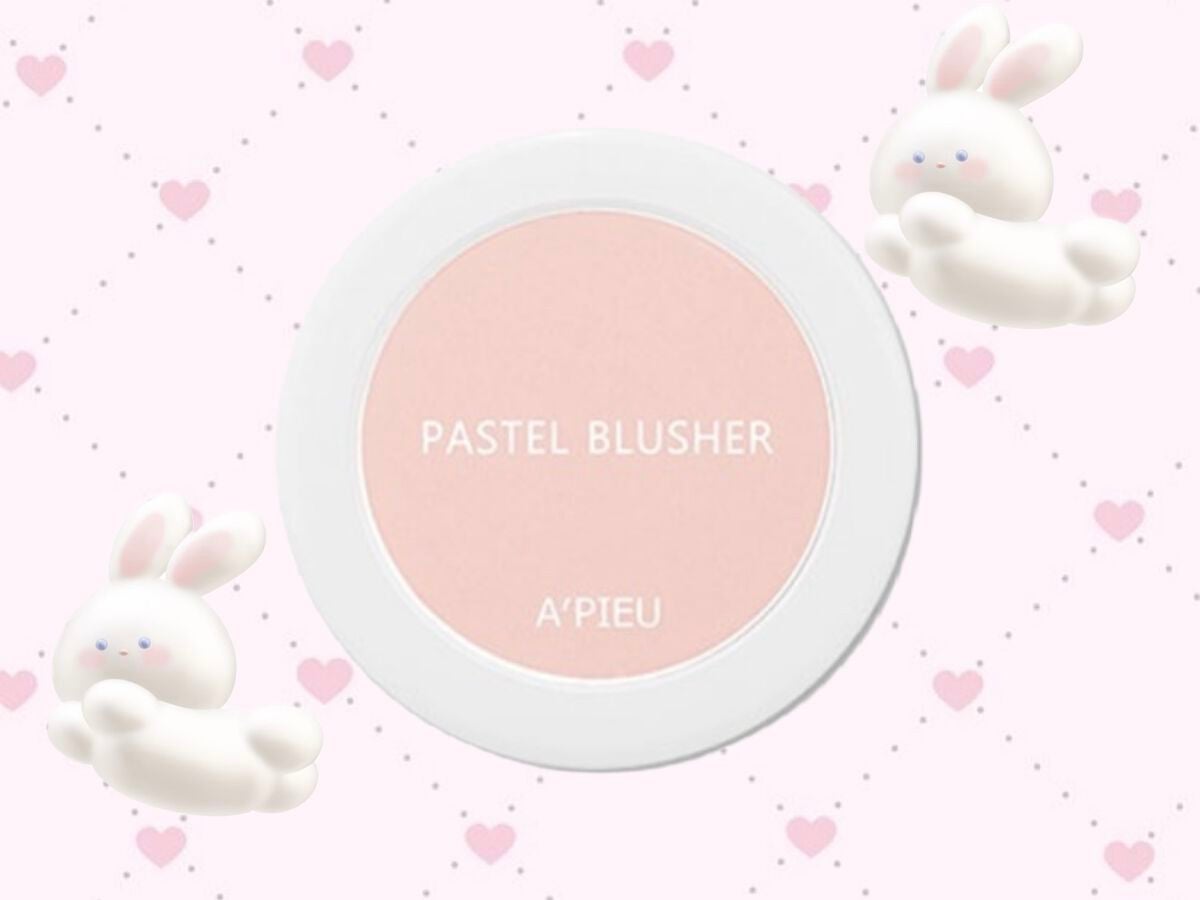 アピュー パステルブラッシャー/A’pieu/パウダーチークを使ったクチコミ(1枚目)