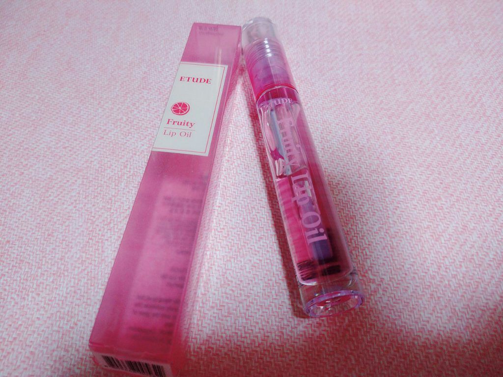 フルーティーリップオイル/ETUDE/リップグロスを使ったクチコミ（1枚目）