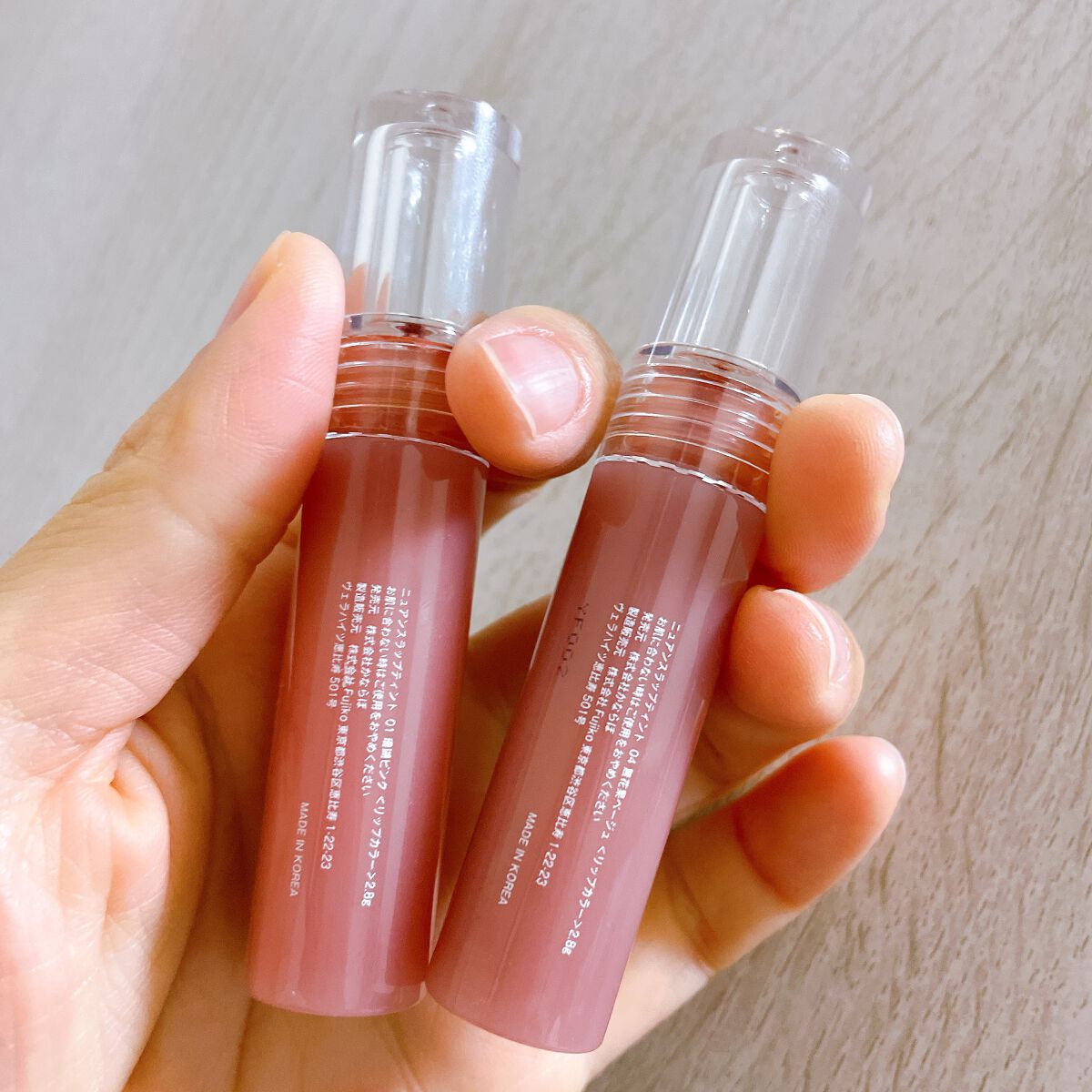 ニュアンスラップティント/Fujiko/リップティントを使ったクチコミ（2枚目）