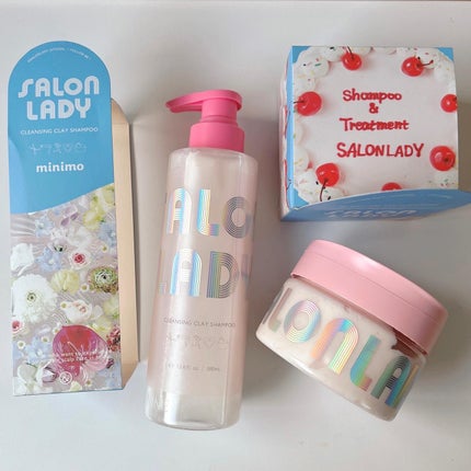SALON LADY サロンレディ クレンジングクレイシャンプーのクチコミ「minimo様よりいただきました!
おうちでサロンのような贅沢ケア✨
┈┈┈┈┈┈┈┈┈┈┈.....」(1枚目)