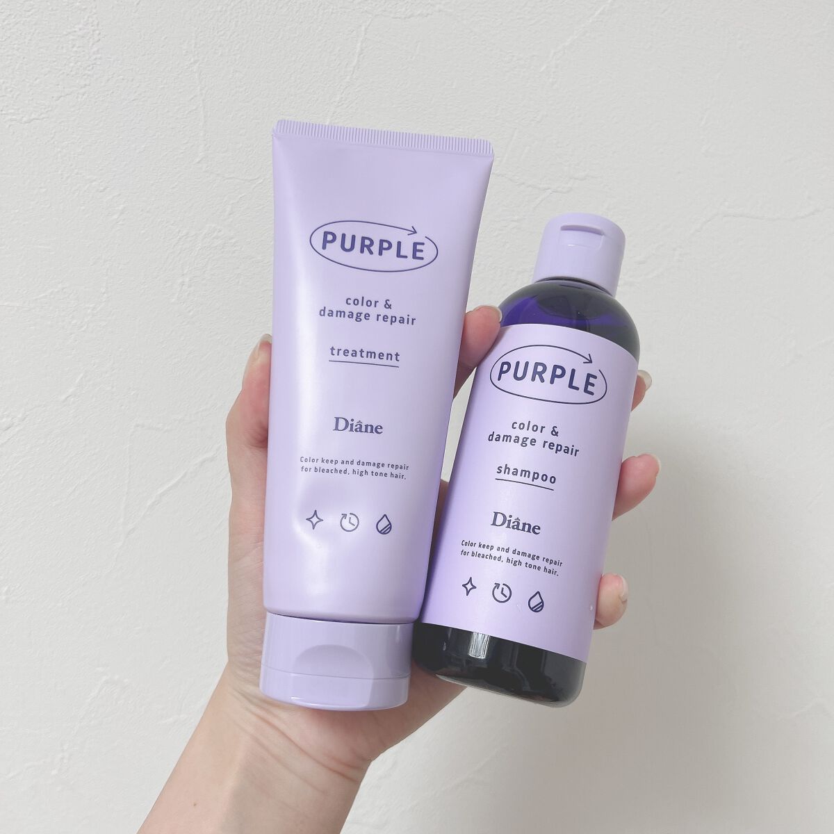 カラーシャンプー&トリートメント/ダイアン/市販シャンプーを使ったクチコミ(1枚目)