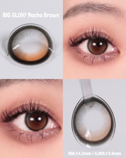 Glowy 1day/OLENS/ワンデー(1DAY)カラコンを使ったクチコミ(4枚目)
