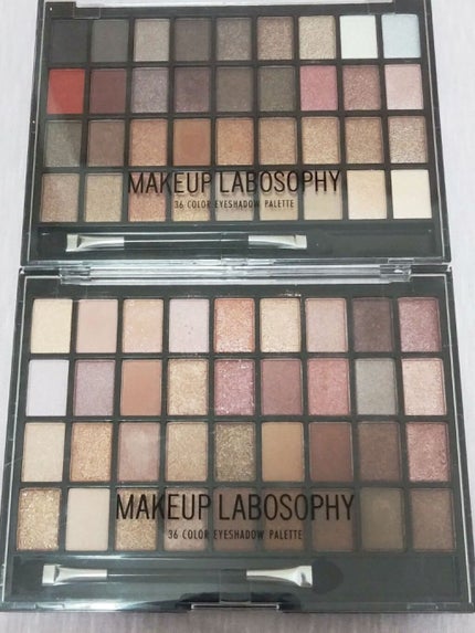 36カラーアイシャドウパレット/ドン・キホーテ/アイシャドウパレットを使ったクチコミ(2枚目)