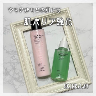 SKINRx LAB マデセラダブルエッセンストナーのクチコミ「肌バリアが弱ってきたと感じる方に🫣🤍
╋━━━━━━━━━━━━━━━━━╋

韓国のスキンケ.....」（1枚目）