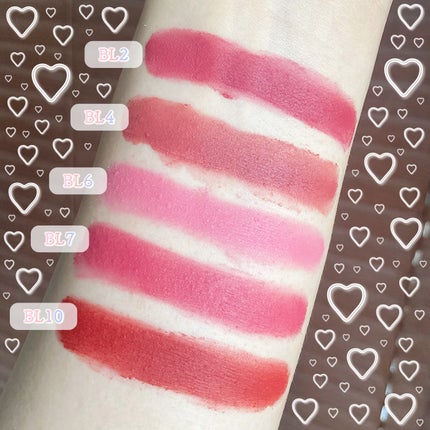 ブラリーリップムース/MERZY/ジェル・クリームチークを使ったクチコミ(7枚目)