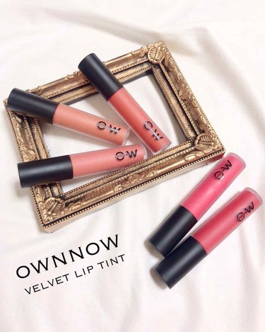 3CE 3CE VELVET LIP TINTのクチコミ「\全色レビュー/❤️
▪️ownnow 【VELVET LIP TINT】💄
.
.
今回ご縁.....」（1枚目）