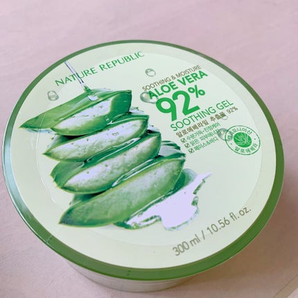 マイルド&モイスチャーアロエジェル/ネイチャーリパブリック/ボディローションを使ったクチコミ(1枚目)