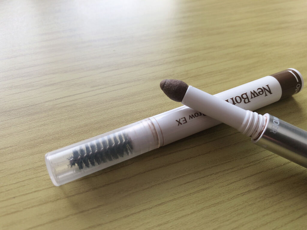 W ブロウEX N B6 ナチュラルブラウン/サナ ニューボーン/パウダーアイブロウを使ったクチコミ（3枚目）