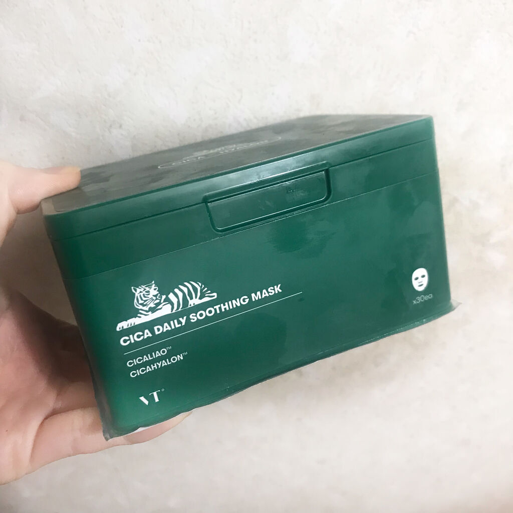 CICA デイリースージングマスク/VT/シートマスク・パックを使ったクチコミ（2枚目）