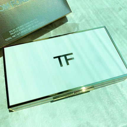 ソレイユ アイ アンド チーク パレット 01A プラージュ プリヴェ/TOM FORD BEAUTY/マルチパレットを使ったクチコミ(2枚目)