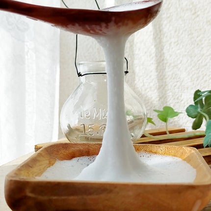 ガラクトポアチューイーパウダーウォッシュ/SAM'U/洗顔パウダーを使ったクチコミ(4枚目)