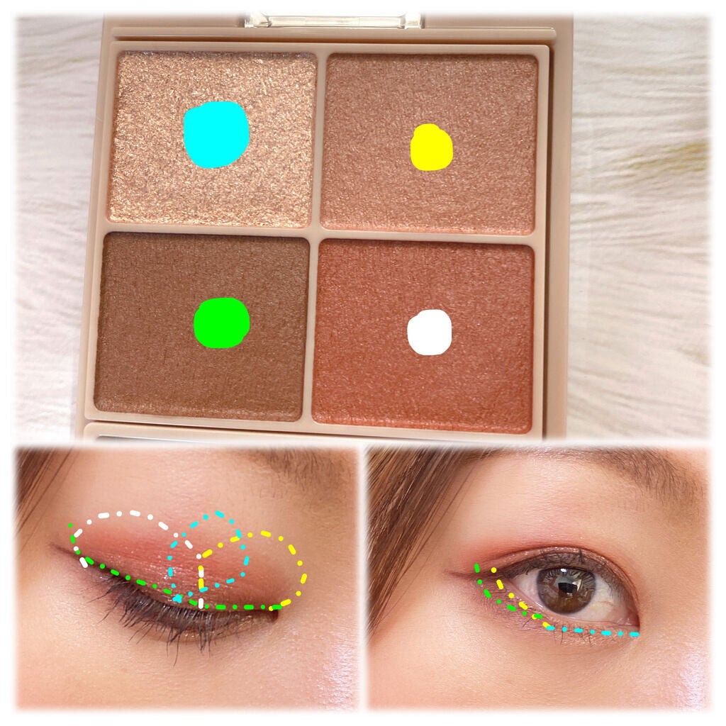 シルキースフレアイズ(マットタイプ)/キャンメイク/アイシャドウパレットを使ったクチコミ(7枚目)