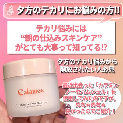 カラミー カラミンノーセバムジェル/Calamee/フェイスクリームを使ったクチコミ(2枚目)